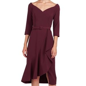 Kate Unger - Izzy Ruffled Midi Dress.